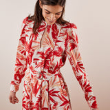 Sommerkleid-Festivedress-floralred-detail