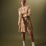 Festivedress caramel stripes