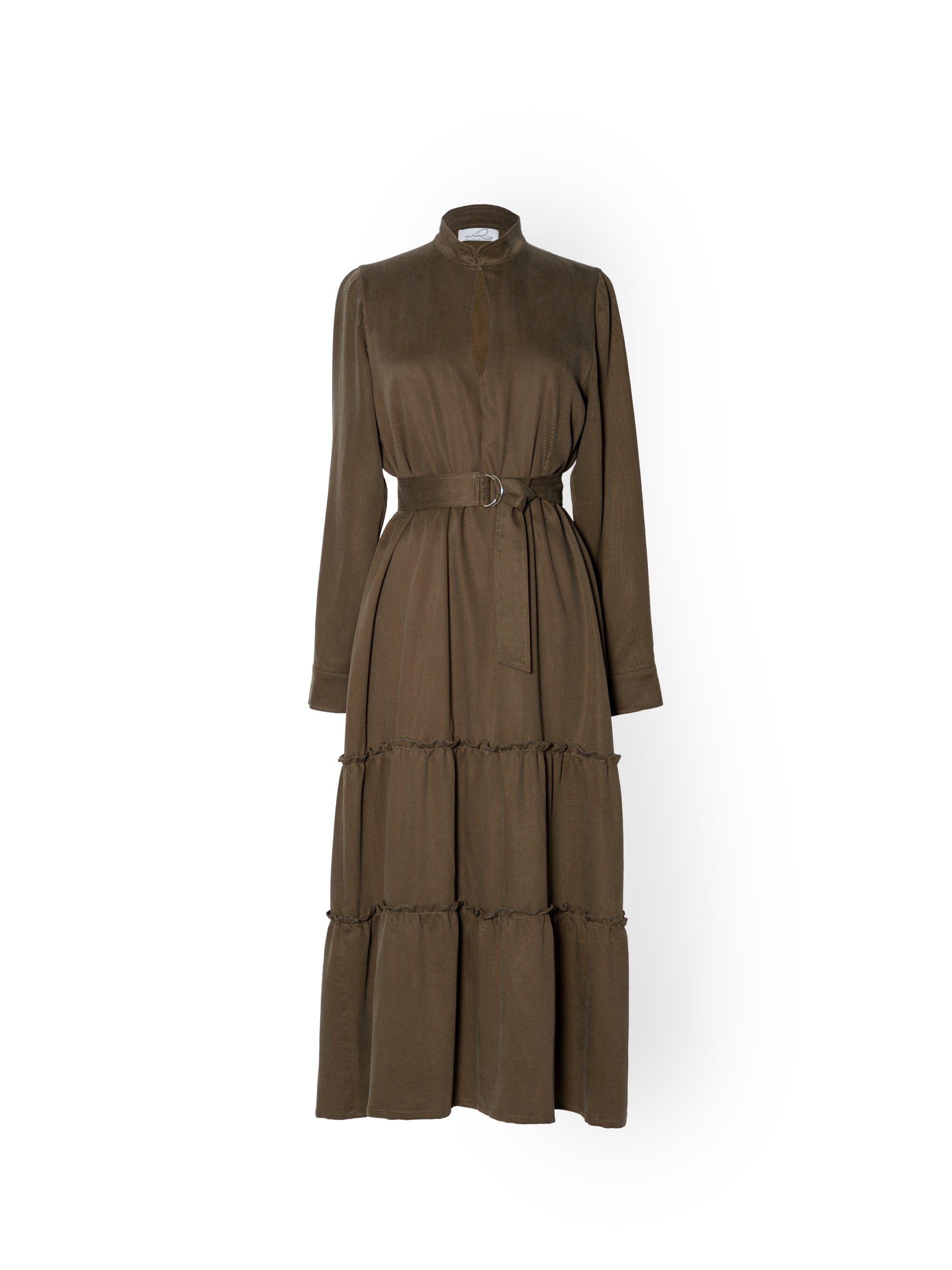 Midikleid in grün von Alina Klemm