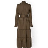 Midikleid in grün von Alina Klemm