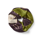 Seidenscrunchie aubergine