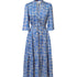 Alina Klemm Damenmode Kleid blue satin