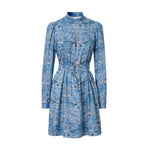 Festivedress blue bird Alina Klemm Kleid Damenbekleidung blau festlich