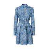Festivedress blue bird Alina Klemm Kleid Damenbekleidung blau festlich