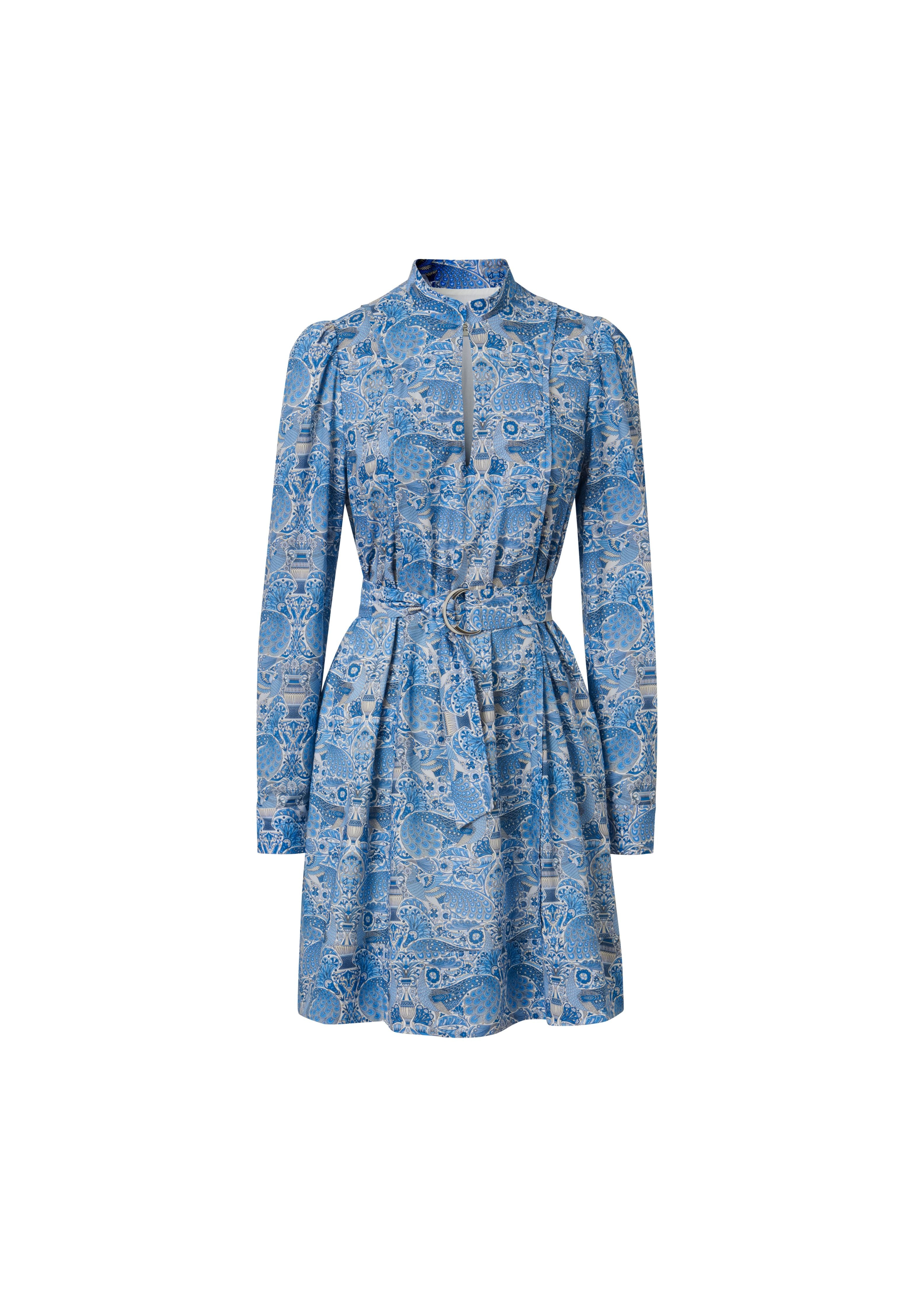 Festivedress blue bird Alina Klemm Kleid Damenbekleidung blau festlich