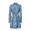 Festivedress blue bird Alina Klemm Kleid Damenbekleidung blau festlich