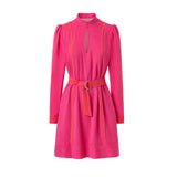 Festivedress pink Kleid Alina Klemm festlich Hochzeitsgast Hamburg
