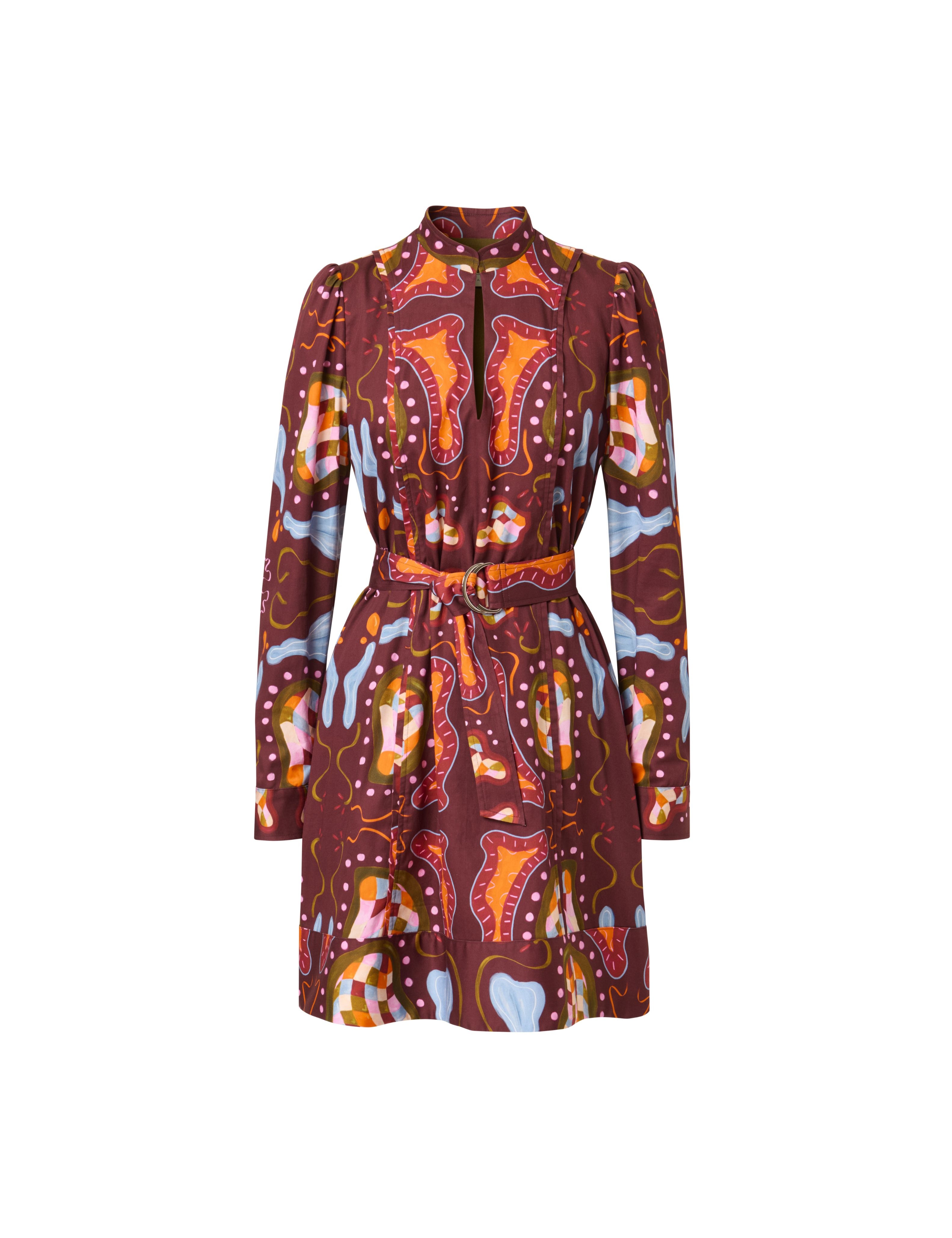 Festliches Kleid ALINA KLEMM Burgundy weinrot