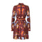 Festliches Kleid ALINA KLEMM Burgundy weinrot
