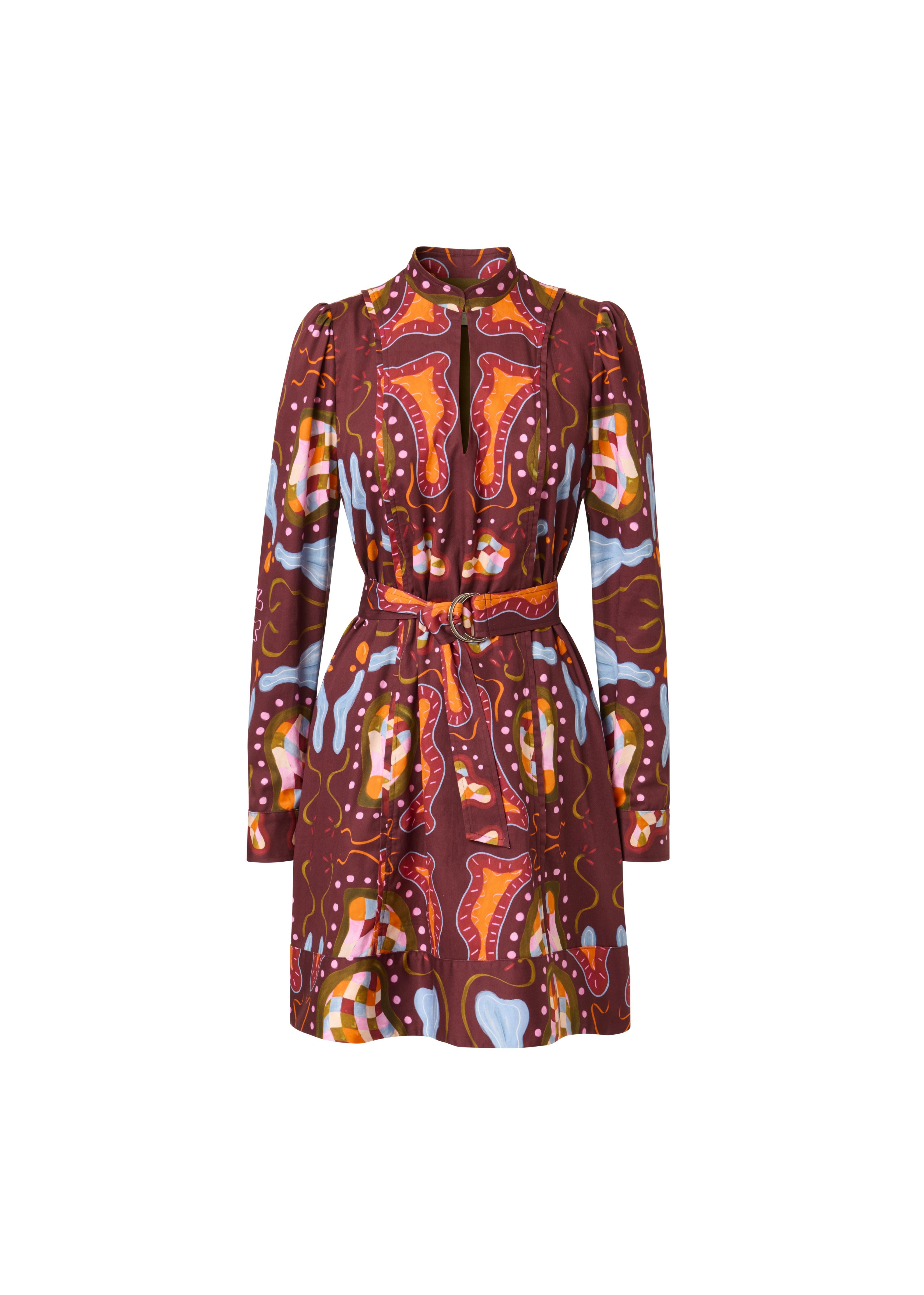 Festliches Kleid ALINA KLEMM Burgundy weinrot