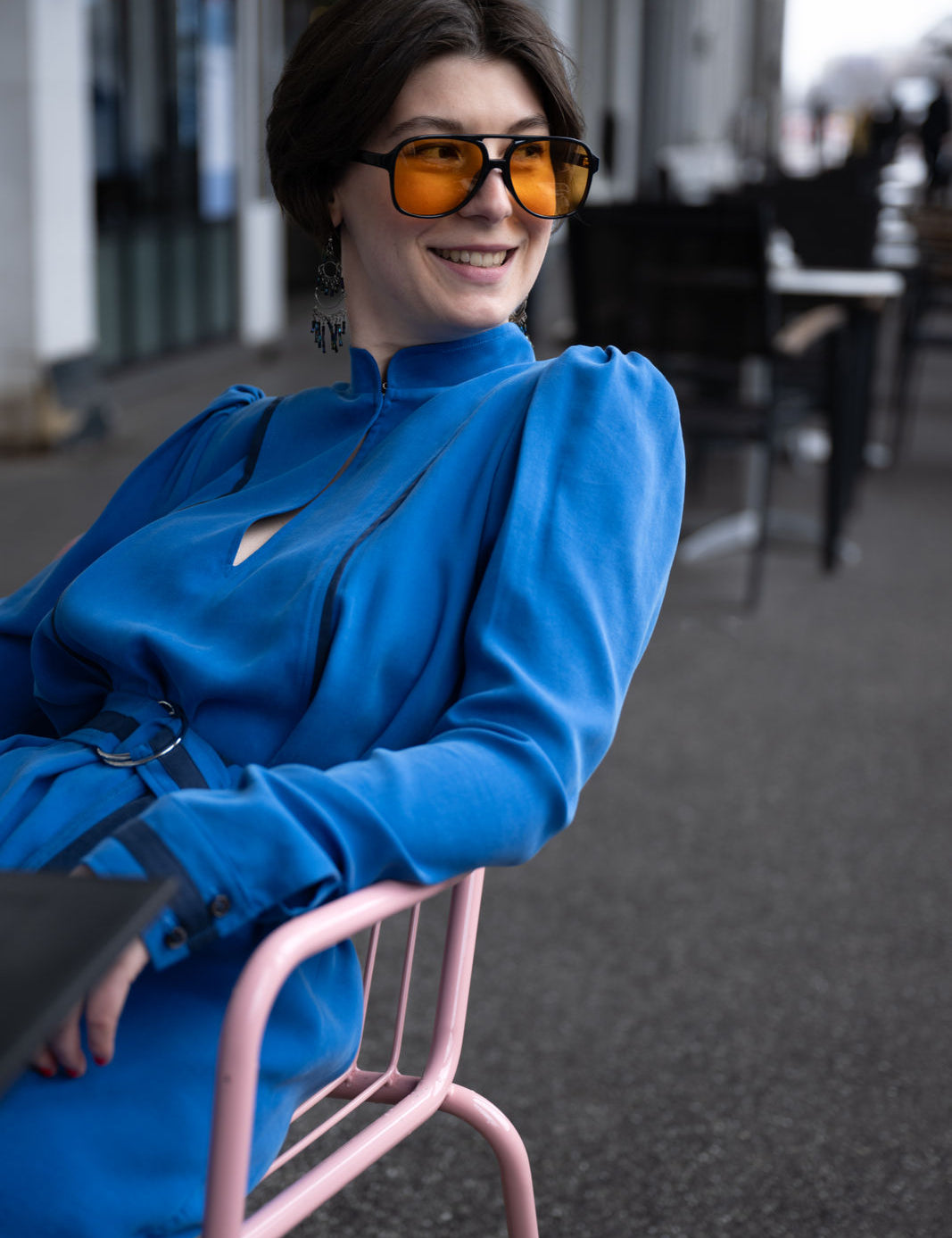 Festliches Kleid Alina Klemm Damenbekleidung blau
