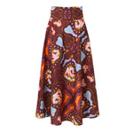 Maxirock ALINA KLEMM Echoes of Art burgundy