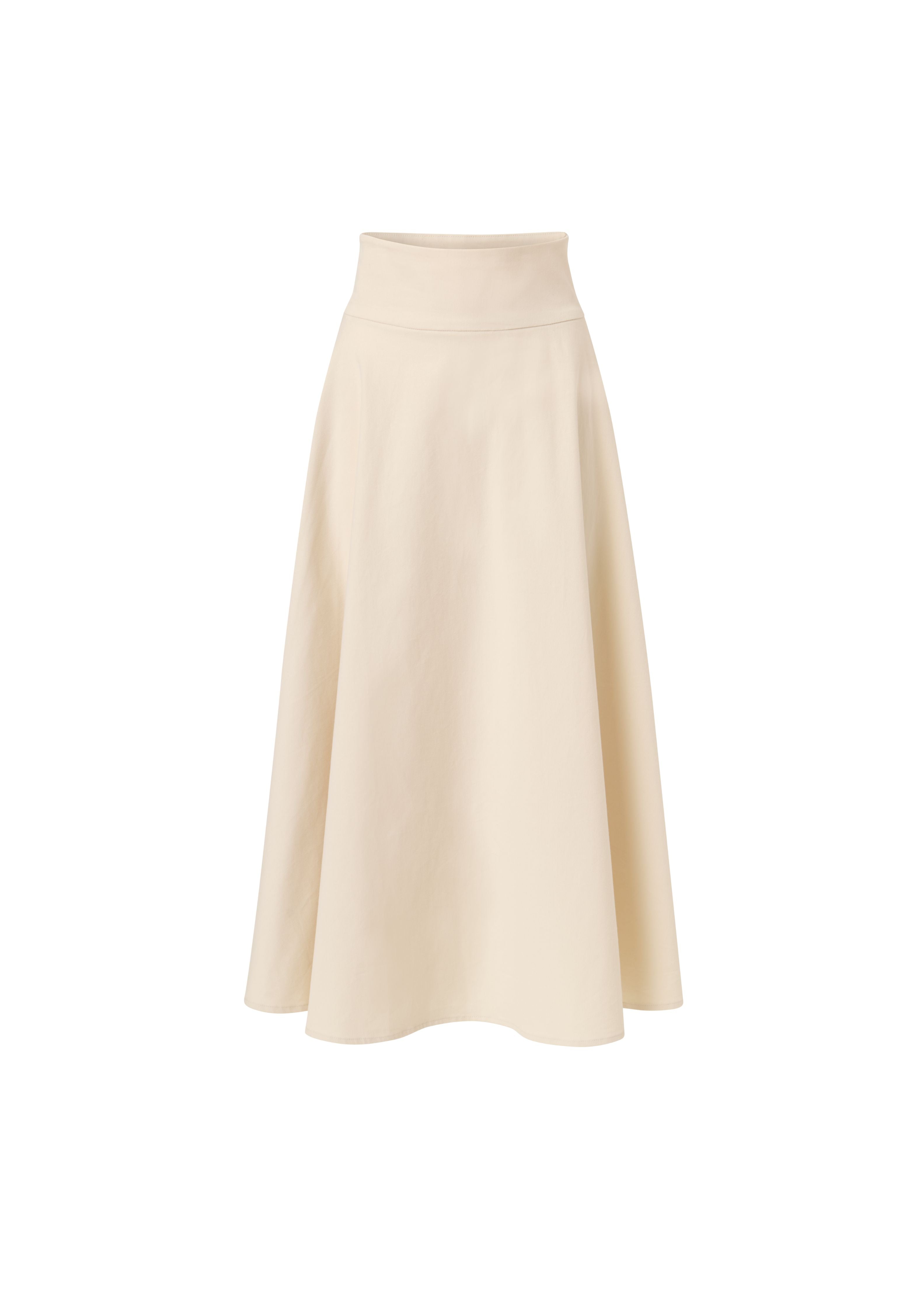 ausgestellter Maxirock beige von Alina Klemm