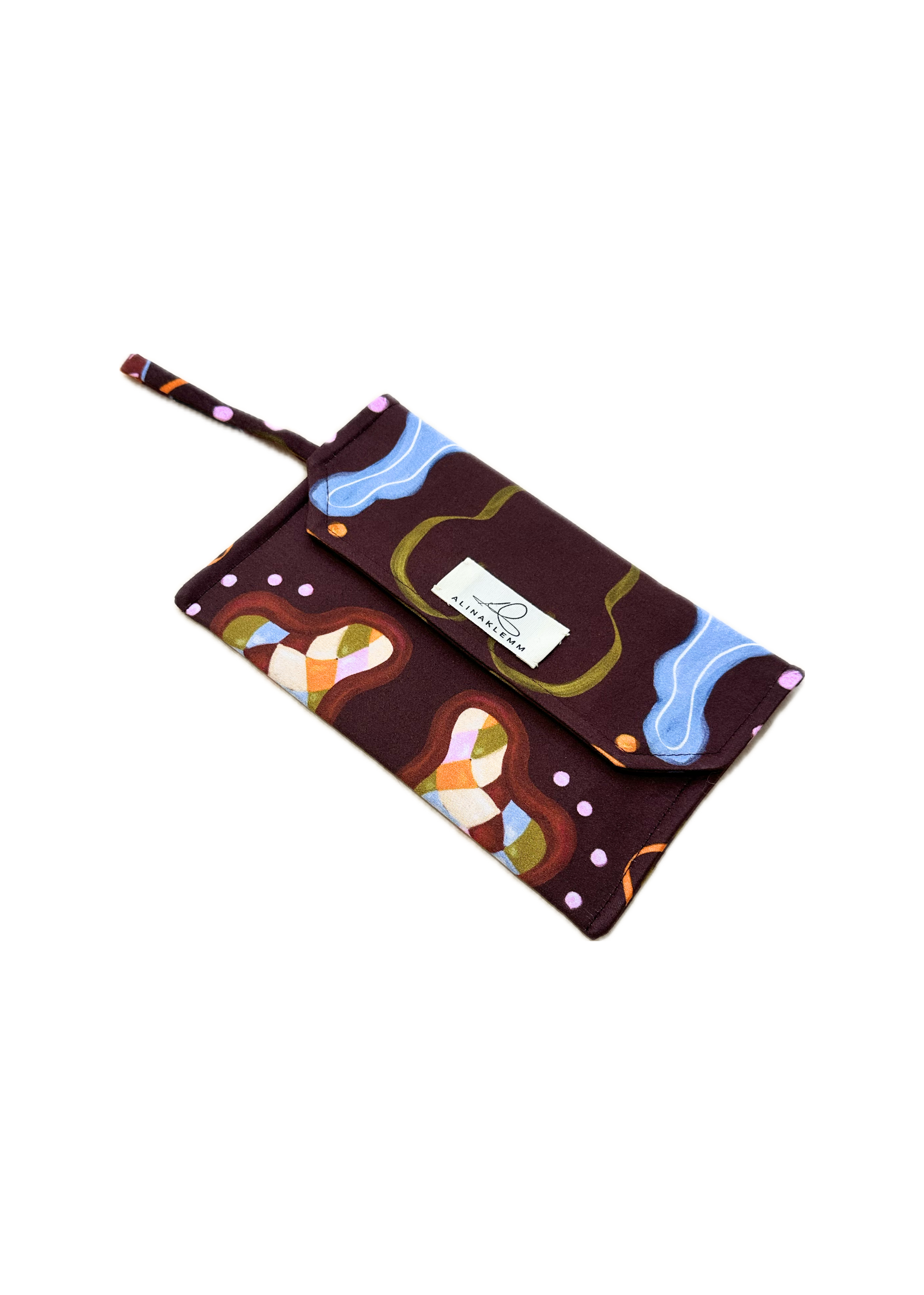 Mini Bag ALINA KLEMM bordeaux bunt Accessoire Tasche