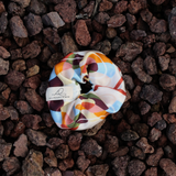 Scrunchie Seide buntes Muster