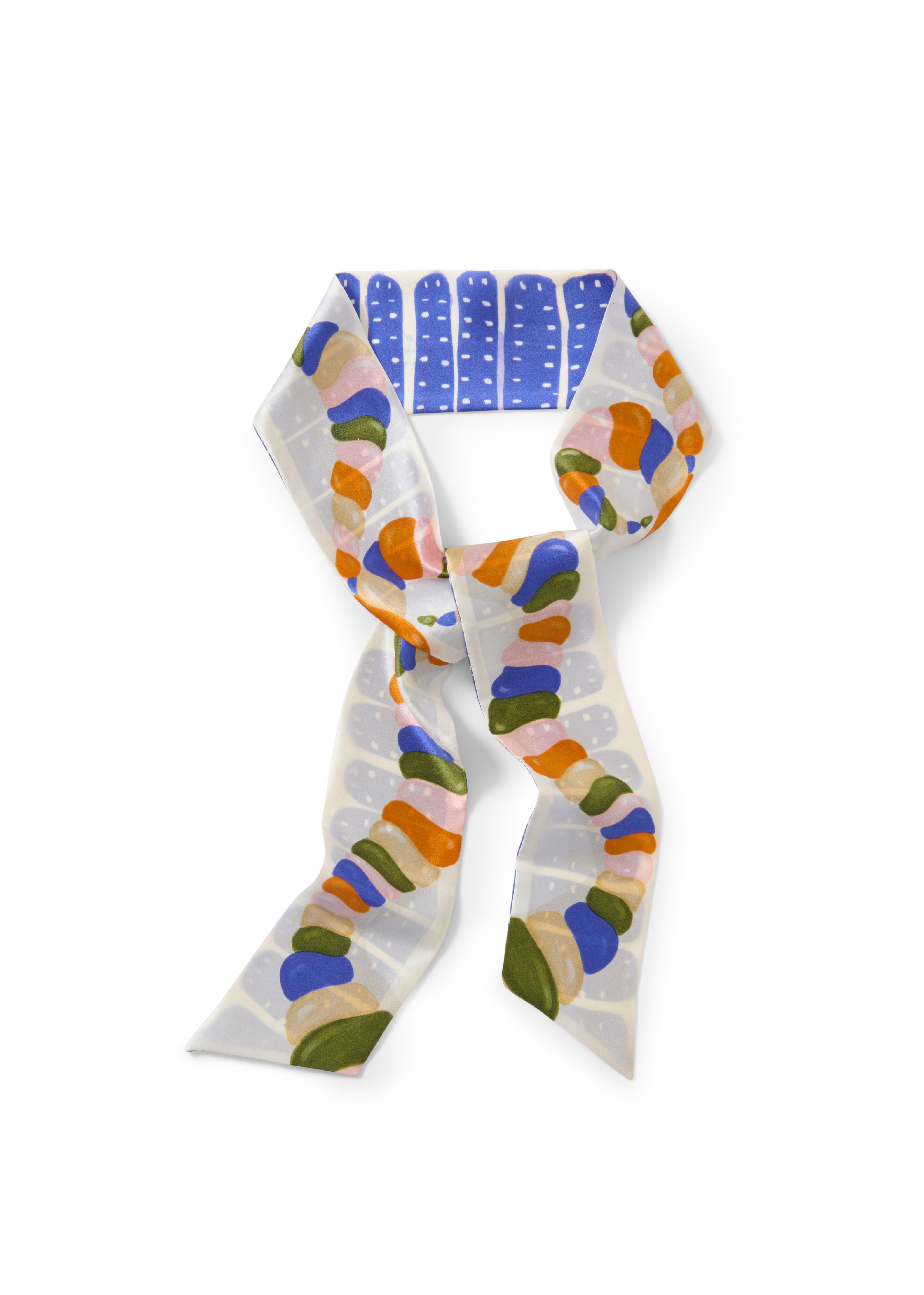 Seidenband Produktbild electrical blue