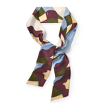 Seidenband Alina Klemm Seidenaccessoire bordeaux beige grün blau