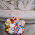 Seidenscrunchie Haargummi Seide Accessoire Alina Klemm bunt