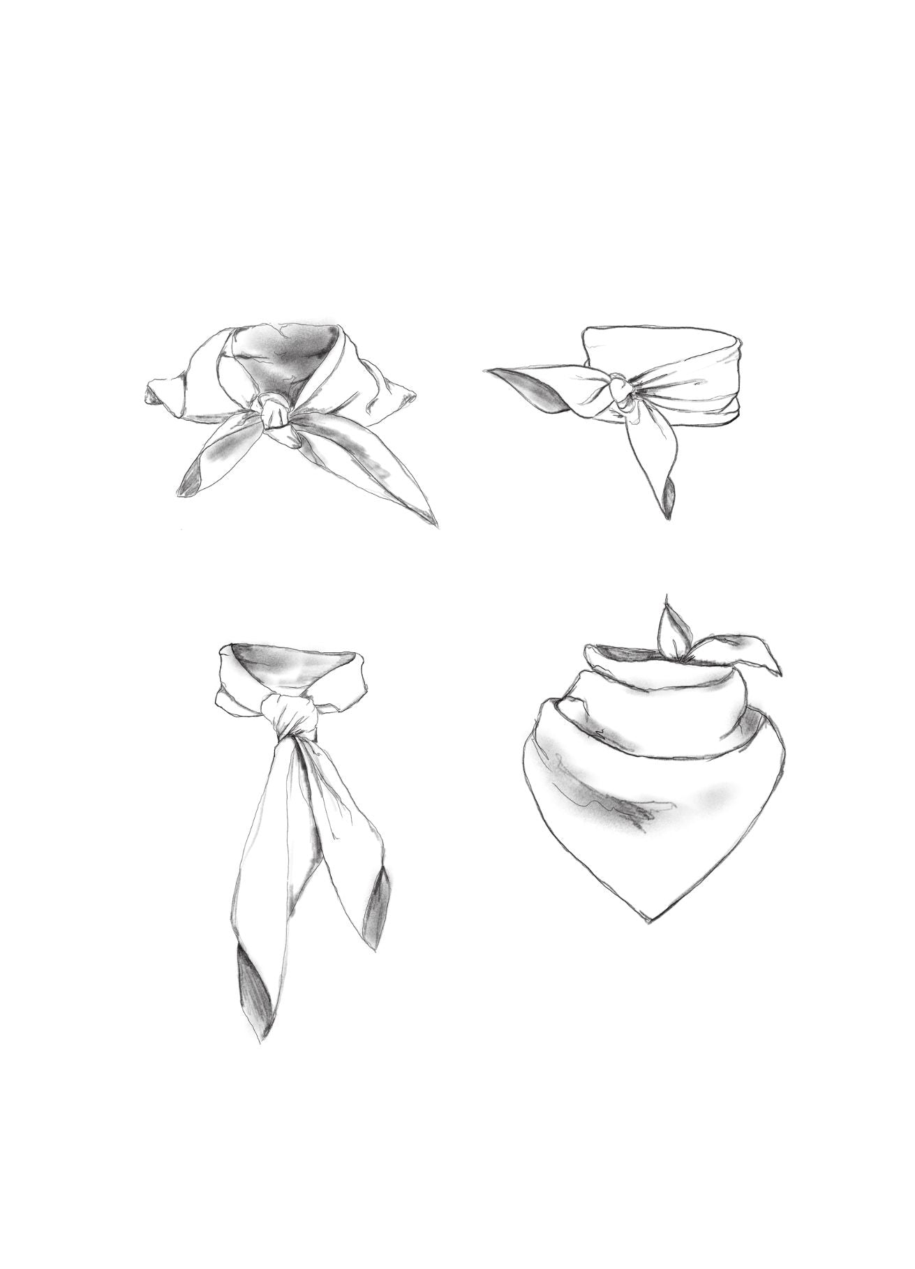 Seidentuch Tragevarianten und Bindungen