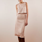 Alina Klemm Croptop Taillenrock rosa Damenbekleidung Hamburg