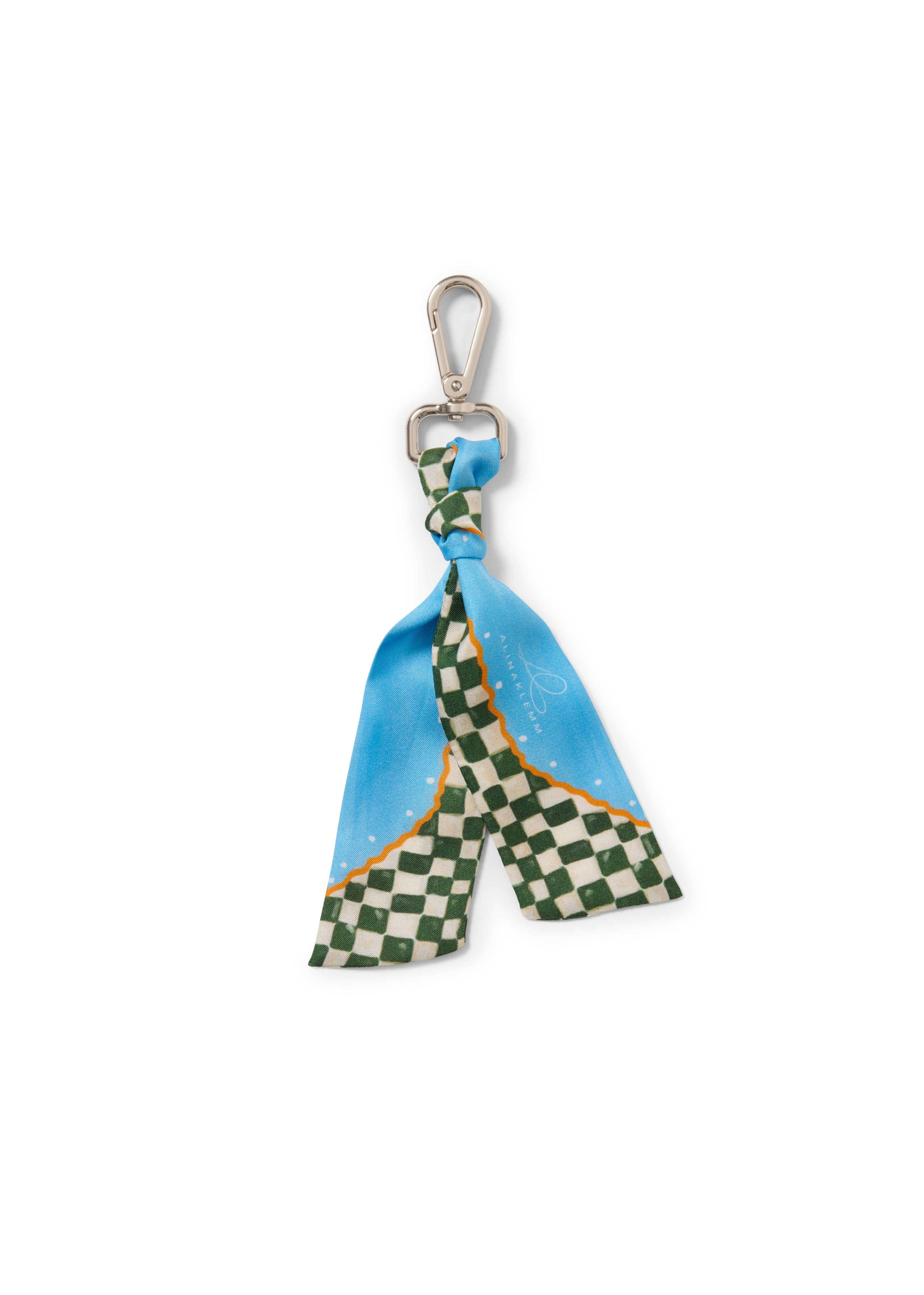 Taschenanhaenger gruen blau
