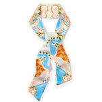 Seidenband Seide Seidenaccessoire ALINA KLEMM creme