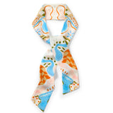 Seidenband Seide Seidenaccessoire ALINA KLEMM creme