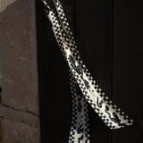 Twilly gemustert schwarz beige