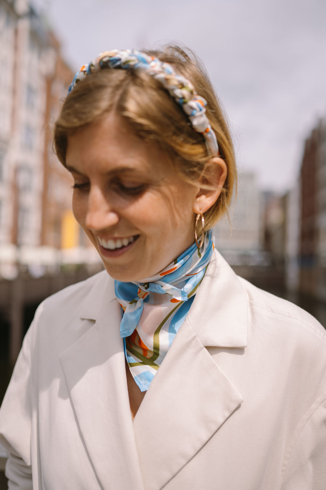 Halstuch aus Seide von Alina Klemm