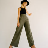 Taillenhose Alina Klemm Damen oliv 