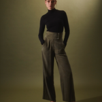 Taillenhose Alina Klemm soft olive Hose Damenbekleidung