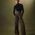 Taillenhose Alina Klemm soft olive Hose Damenbekleidung