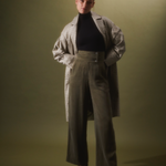 Taillenhose Alina Klemm soft olive Hose Damenbekleidung